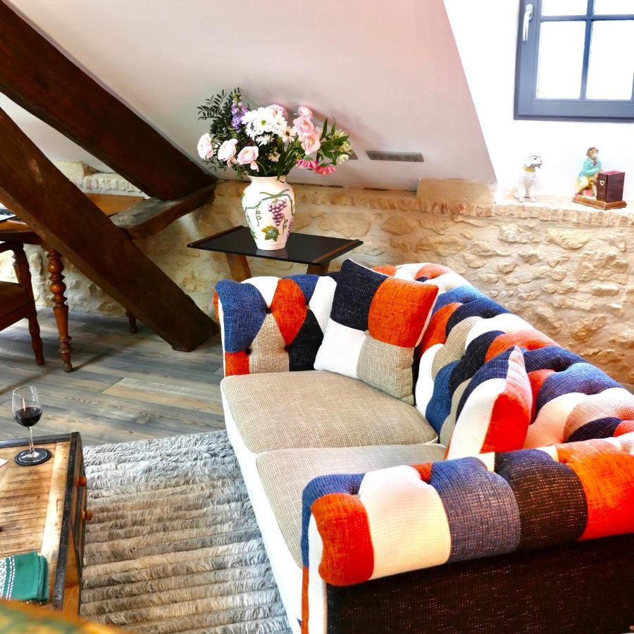 In Sarlat Luxury Rentals, Medieval Center - Loft Stella Matutina -2P-Ascenseur-Climatisation Exterior photo